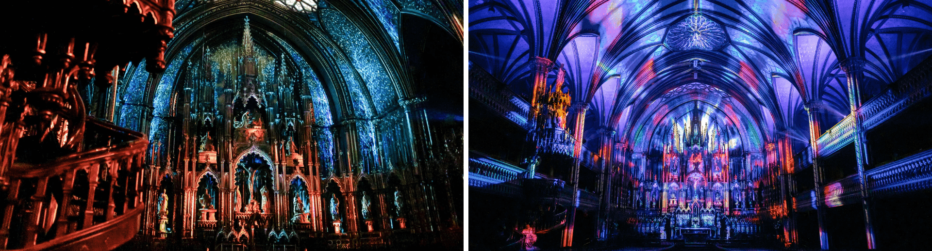 L’expérience AURA à la basilique Notre-Dame de Montréal